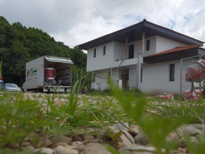 Izolație vilă la munte, Județul Brașov