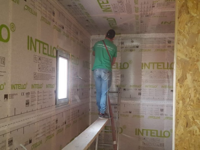 Izolație vilă la munte, Județul Brașov